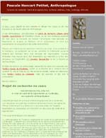 Pascale Hancart-Petitet's website